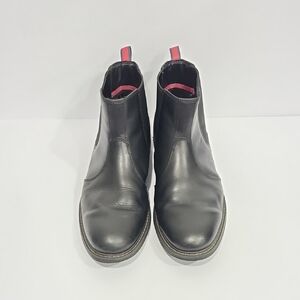 Timberland Black Leather Ankle Boots